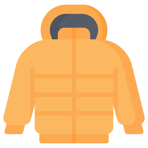 Winter jacket Generic Flat icon