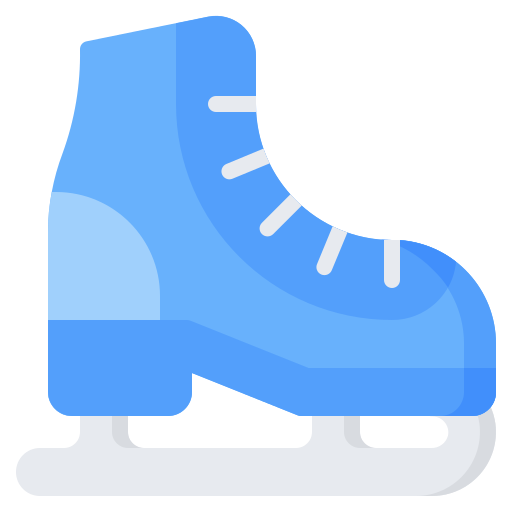patinaje sobre hielo Generic Flat icono