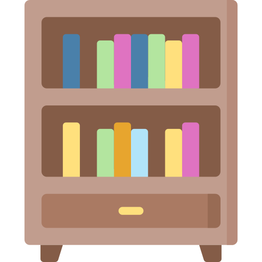 Bookcase Special Flat icon