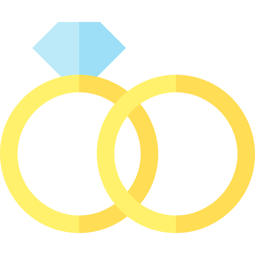 anillos de boda Basic Straight Flat icono