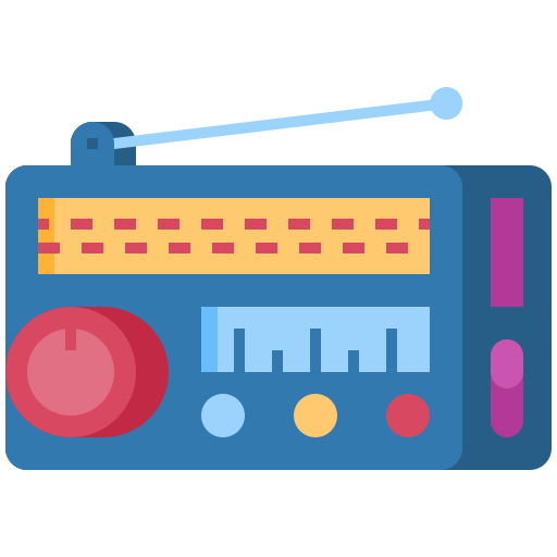 radio Generic Flat icoon