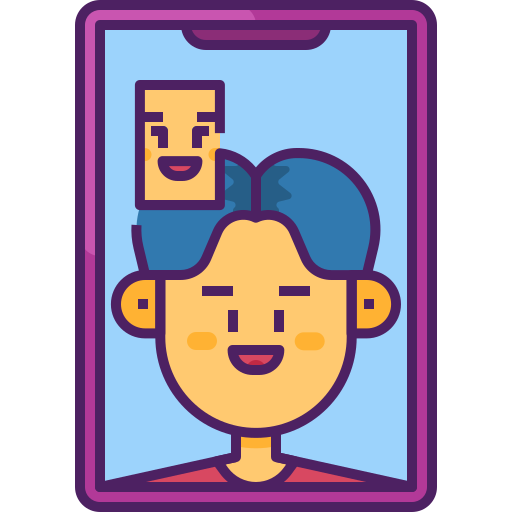 facetime Generic Outline Color icon