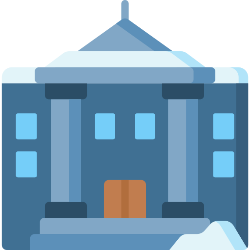 City hall Special Flat icon