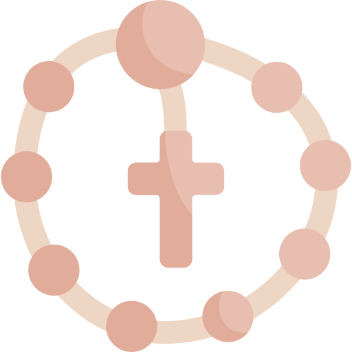 Rosary Kawaii Flat icon