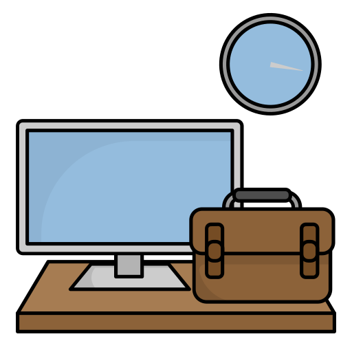 Work space Generic Outline Color icon