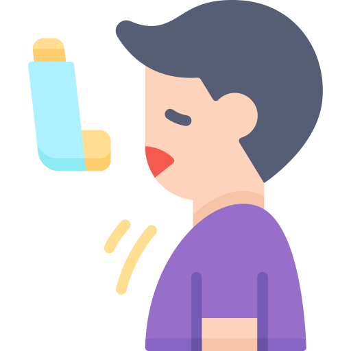 Asthma Special Flat icon