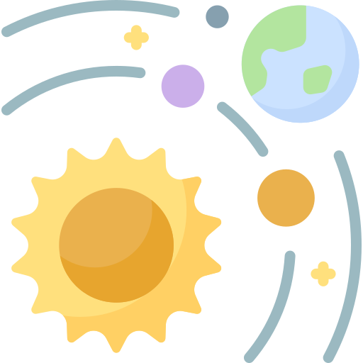 astronomie Special Flat icoon