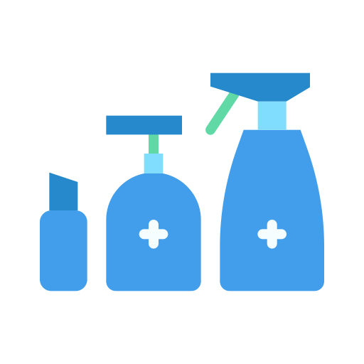 Hand sanitizer Good Ware Flat icon