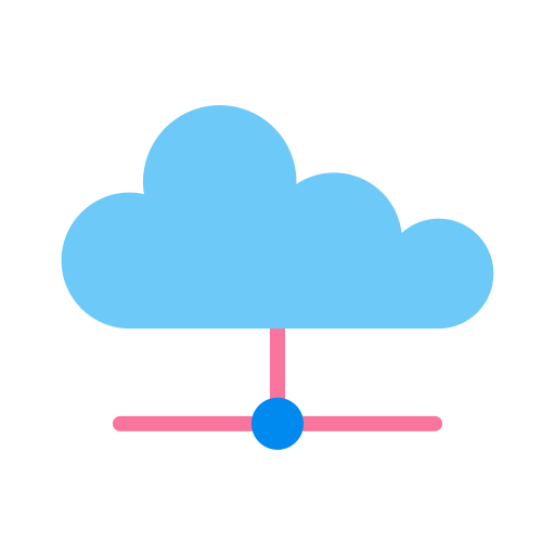 Cloud computing Good Ware Flat icon