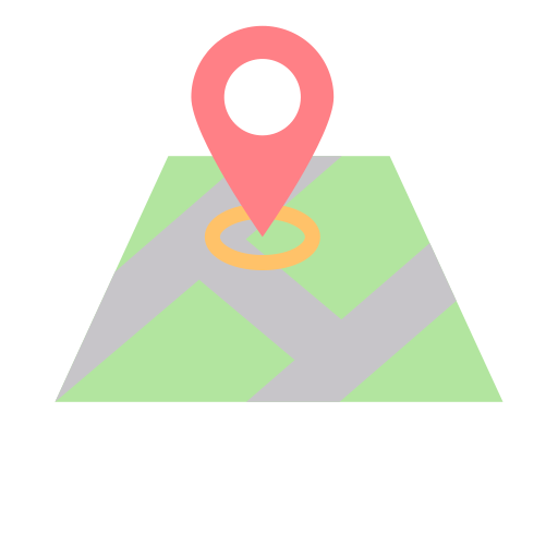 posizione sulla mappa Good Ware Flat icona