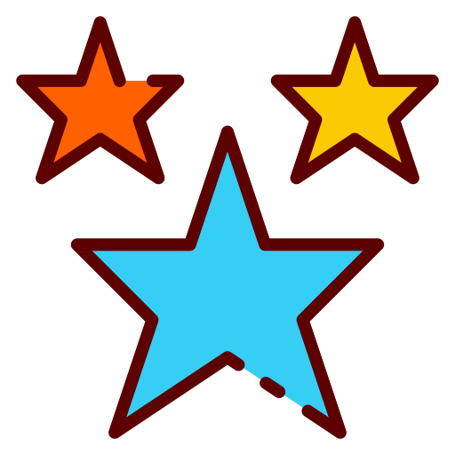 estrellas Good Ware Lineal Color icono