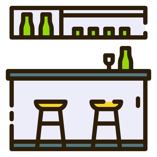 bar Good Ware Lineal Color icono