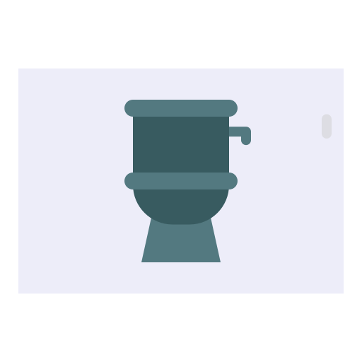 toilet Good Ware Flat icoon