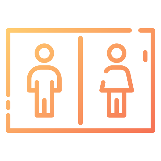 Toilet signs Good Ware Gradient icon