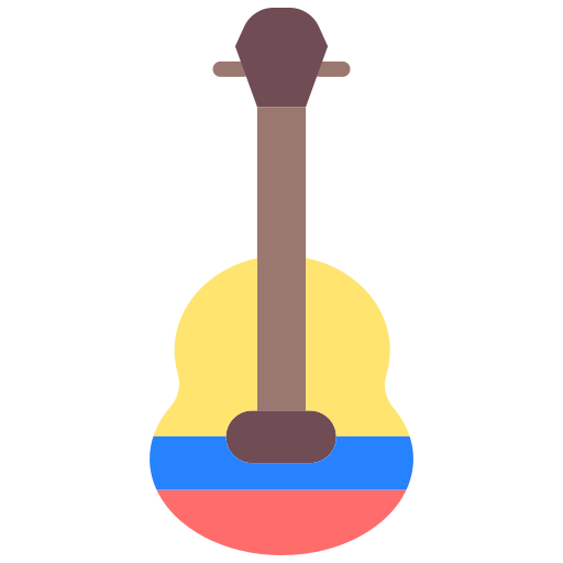 guitarra Good Ware Flat icono