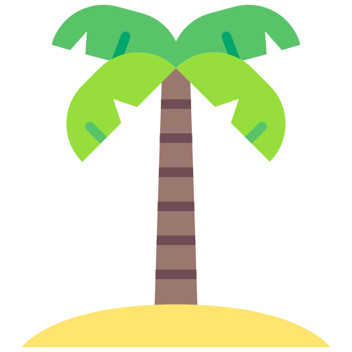 Wax palm Good Ware Flat icon