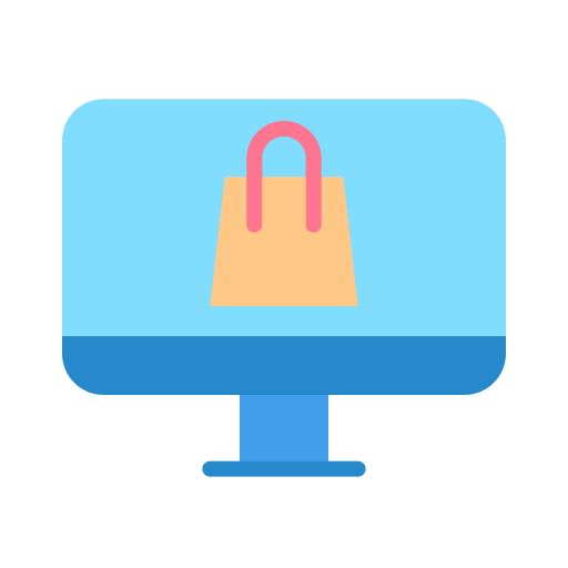 online einkaufen Good Ware Flat icon