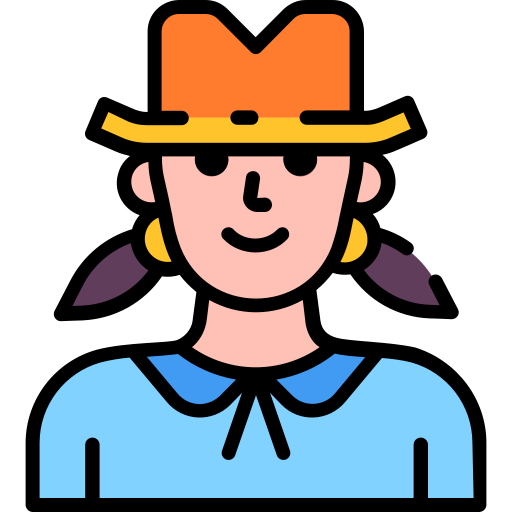 cowgirl Good Ware Lineal Color Icône