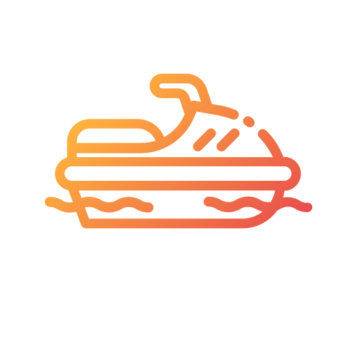 jet ski Good Ware Gradient icon