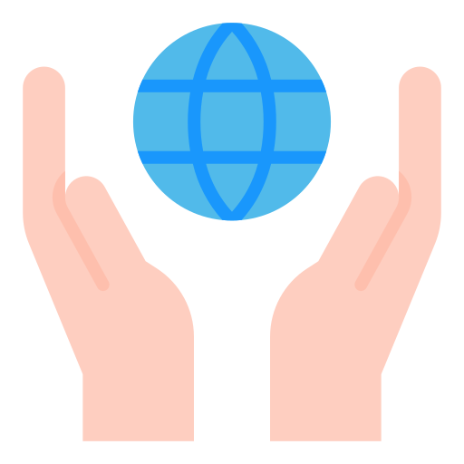 Earth globe Good Ware Flat icon