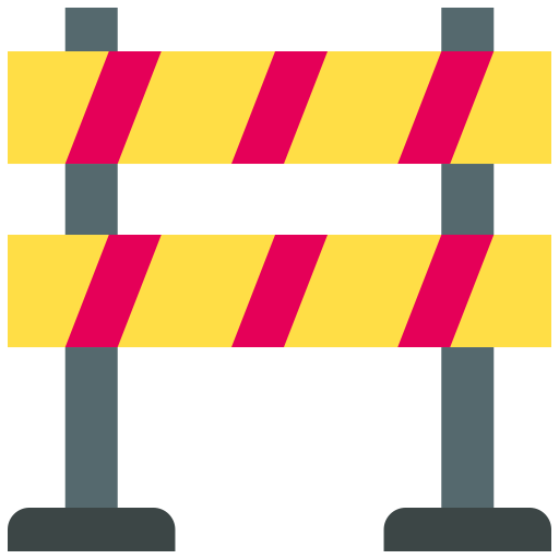 Barrier Good Ware Flat icon