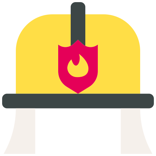 Шлем пожарного Good Ware Flat иконка