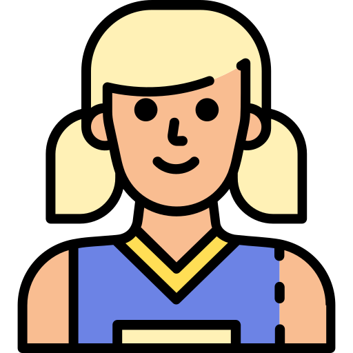 Female cheerleader Good Ware Lineal Color icon