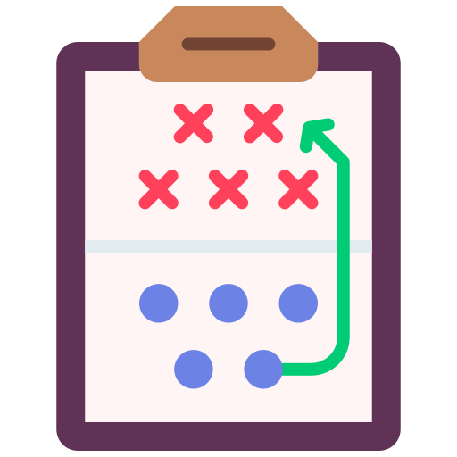 Game plan Good Ware Flat icon