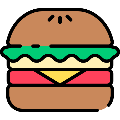 hamburger Good Ware Lineal Color Ícone