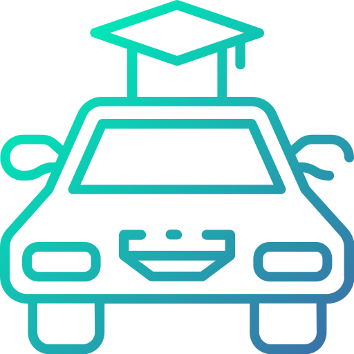 Driving school Good Ware Gradient icon