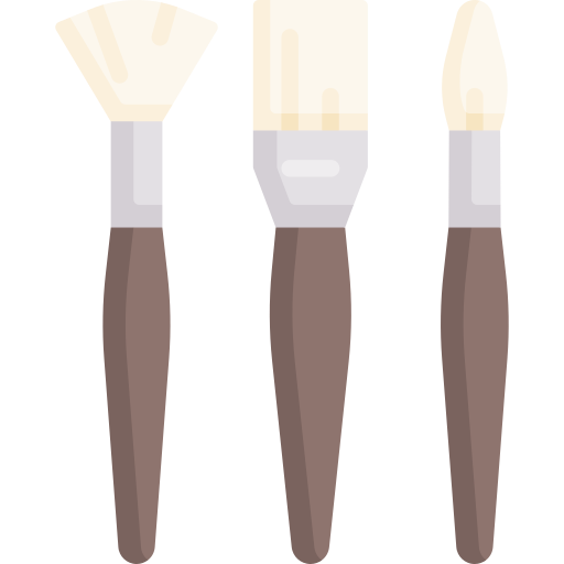 Brushes Special Flat icon