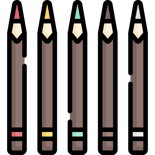 Pencils Special Lineal color icon