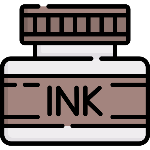bottiglia d'inchiostro Special Lineal color icona