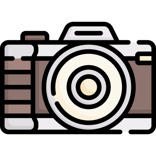 kamera Special Lineal color ikona