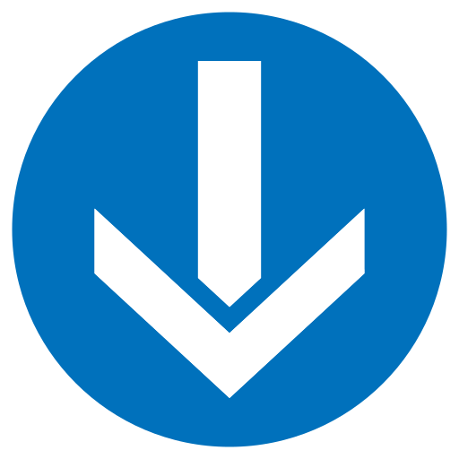 下矢印 Generic Flat icon