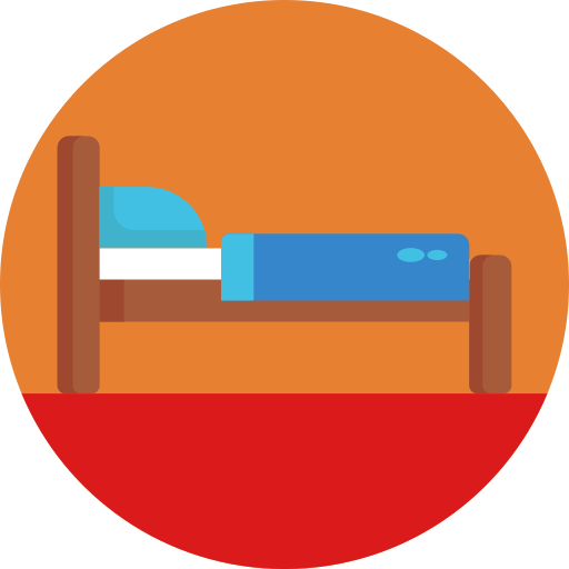 bed Generic Circular icoon