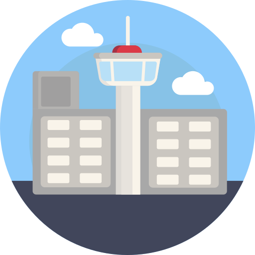 空港タワー Generic Circular icon