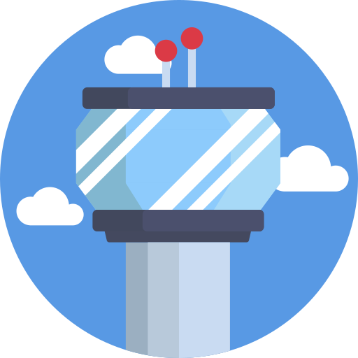 Monitoring tower Generic Circular icon