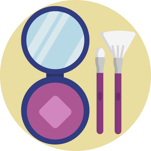 maquillaje Generic Circular icono