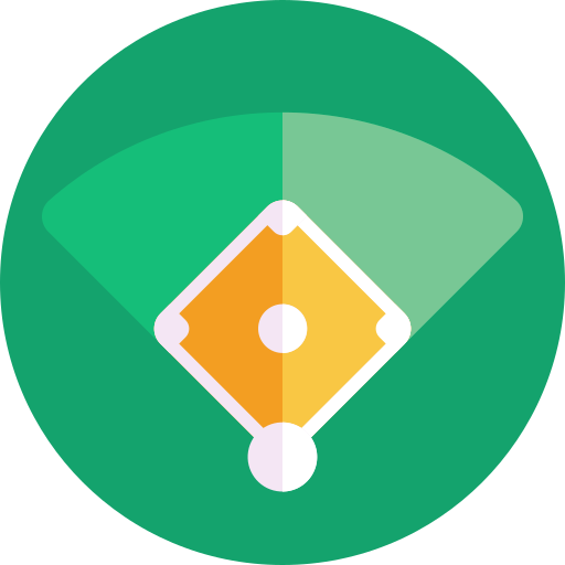 terrain de baseball Generic Circular Icône