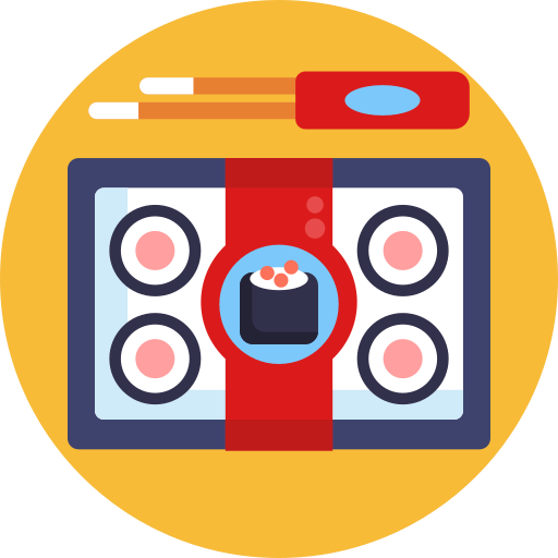 Japanese food Generic Circular icon