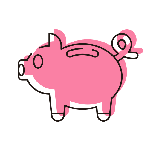 sparschwein Generic Color Omission icon