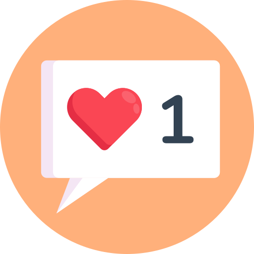 Love message Generic Circular icon