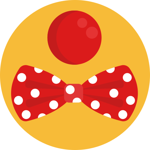 clown Generic Circular icoon