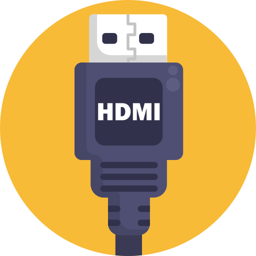 hdmi Generic Circular icon