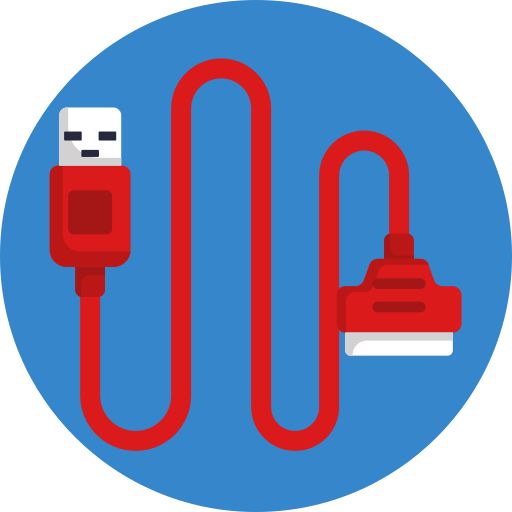 Usb cable Generic Circular icon