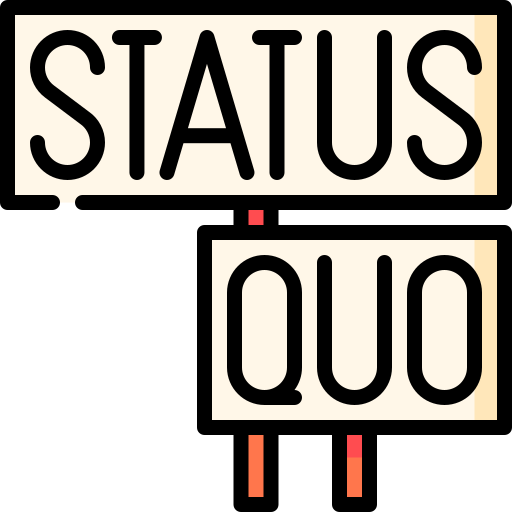 status quo Special Lineal color icono