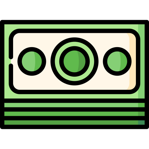 pila de dinero Special Lineal color icono