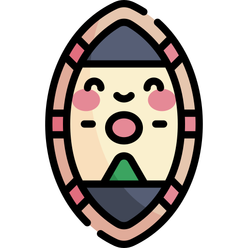 plemię Kawaii Lineal color ikona