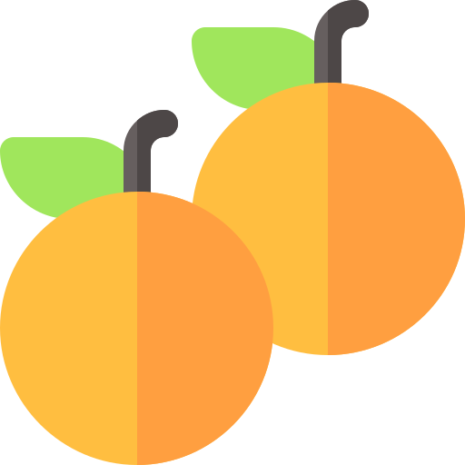 mandarino Basic Rounded Flat icona